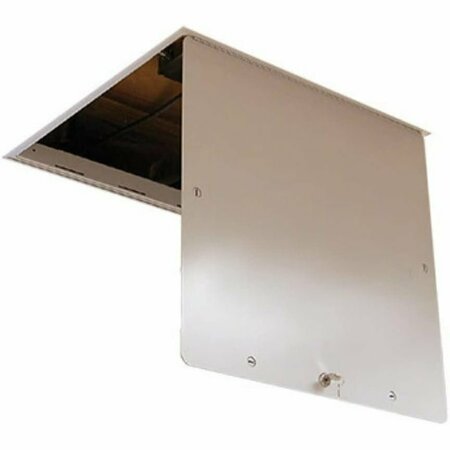 LINHDOR ALUMINUM SUSPENDED / DROP CEILING T-BAR ACCESS PANEL W/ KEYED CYLINDER LOCK 24X48 LWCT5902448